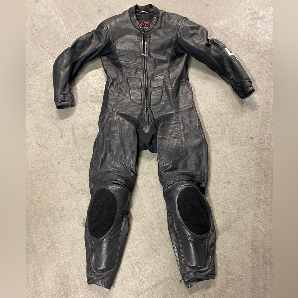 Alpine Stars Full Leather Body Suit
